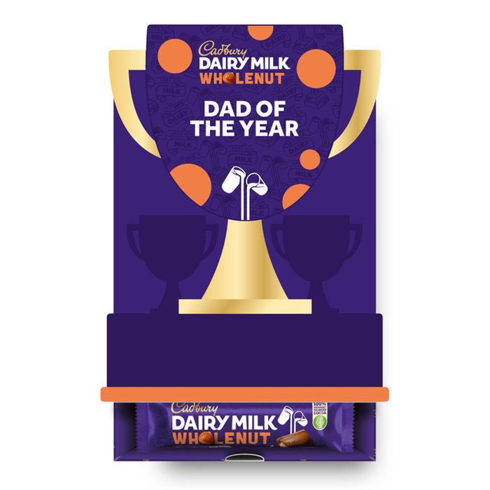 Cadbury Dad of the Year Wholenut Trophy Box