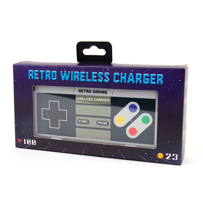 Retro Gamer Wireless Charger