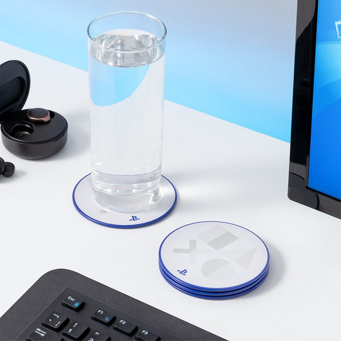 PlayStation PS5 Metal Coasters Moonpig