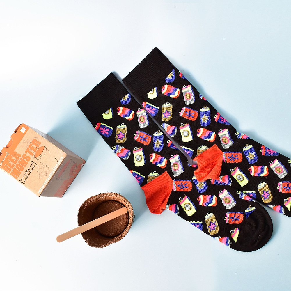 Grow Your Own Beer Hops & Beer Happy Socks