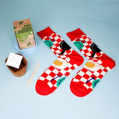 Happy Socks Early Bird Socks & Super Chef Grow Gift Set