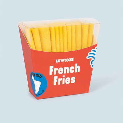 French Fries Fan Adult Novelty Socks