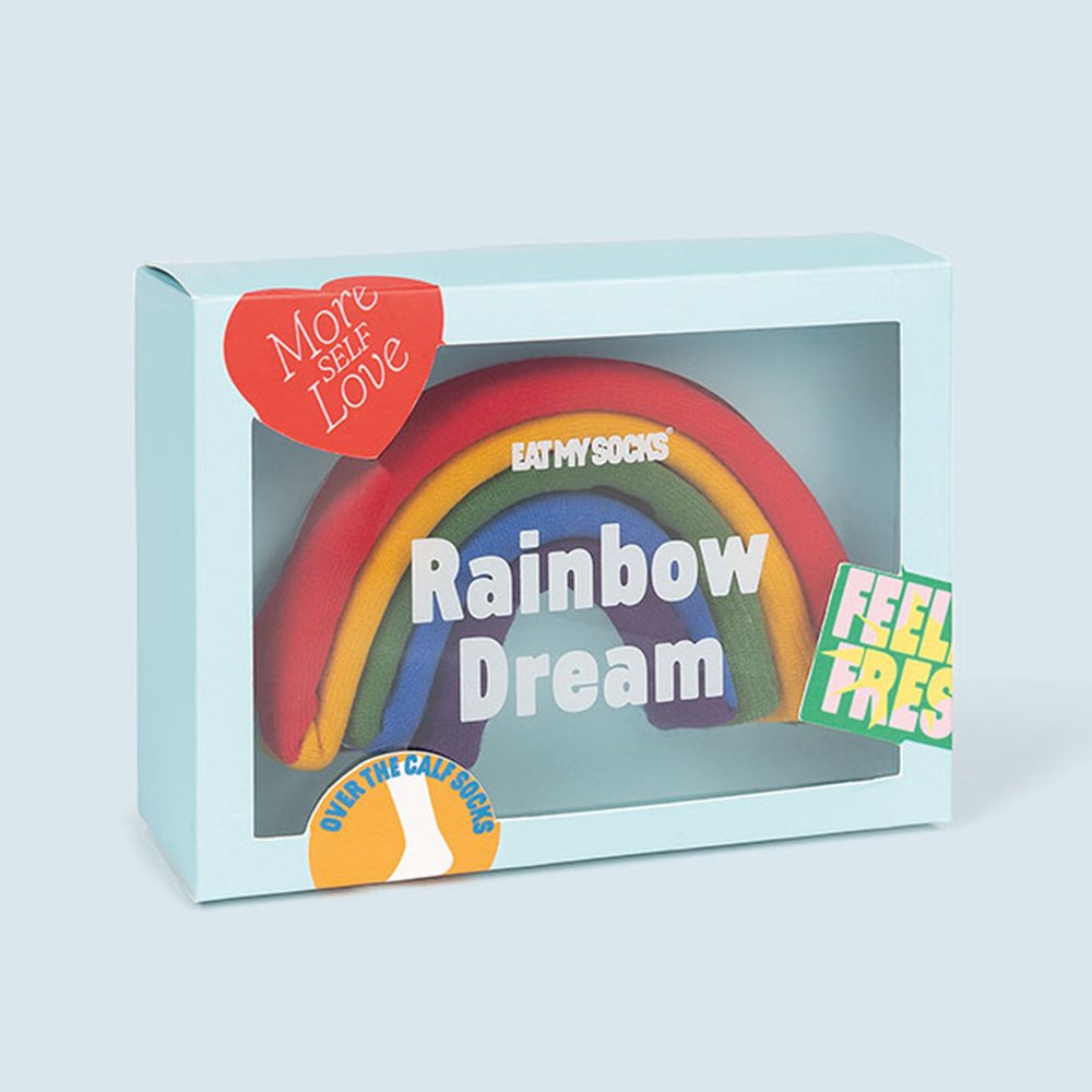 Moonpig Rainbow Self Love Adult Novelty Socks