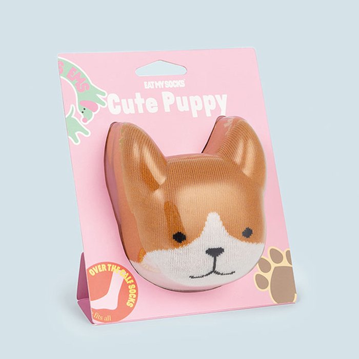 Cute Puppy Adult Novelty Socks Moonpig