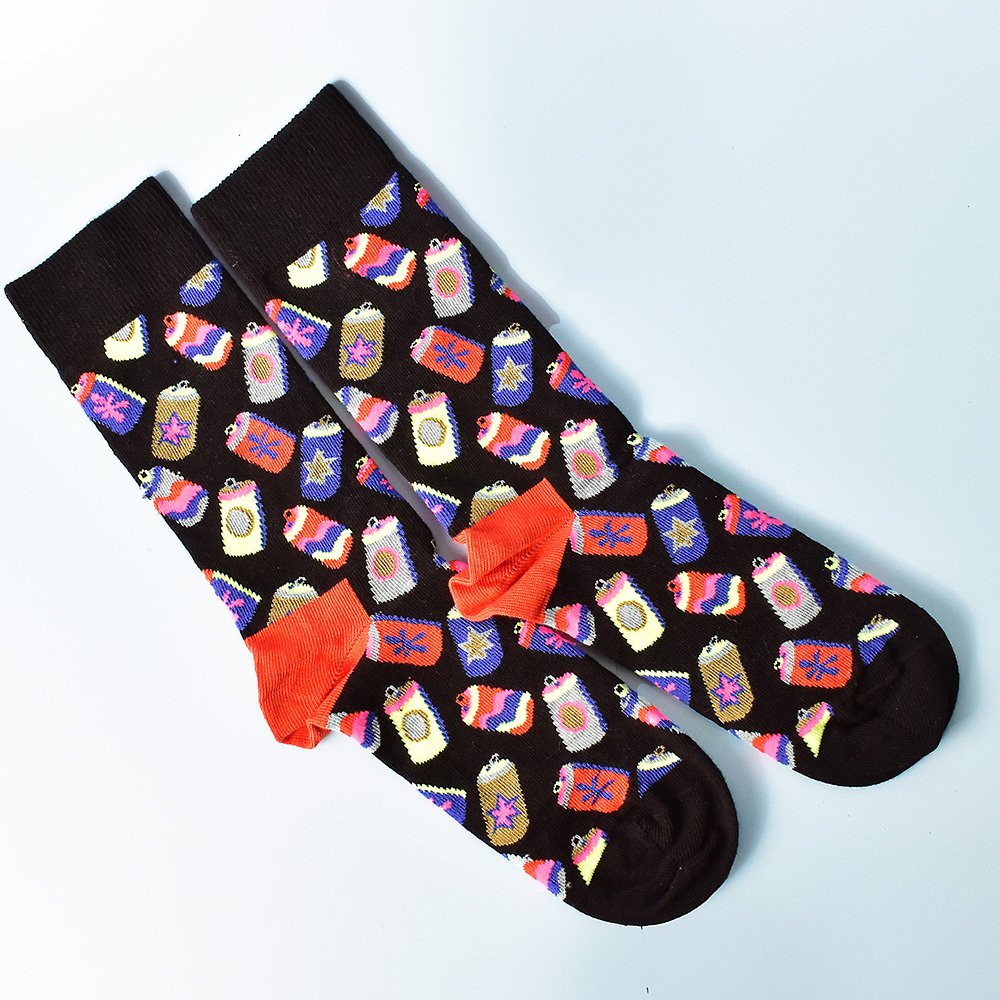 Happy Socks Single Beer Lovers Socks (8-12)