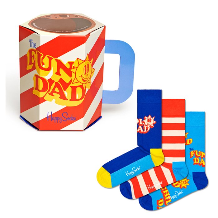 Happy Socks 3pk Father of the Year Gift Set (7-11)