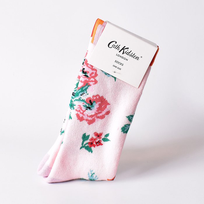 Cath Kidston Rose Cream Fluffy Bed Socks Moonpig