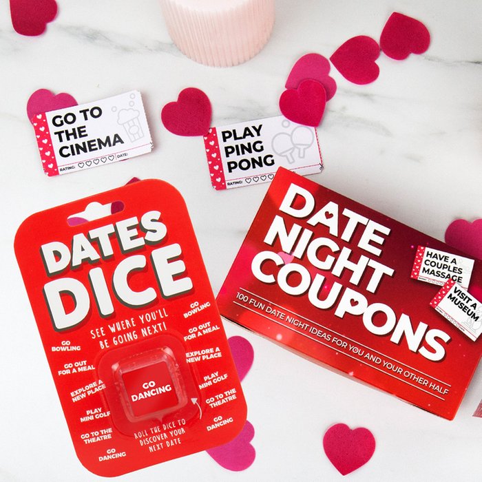Date Night Coupons and Dice