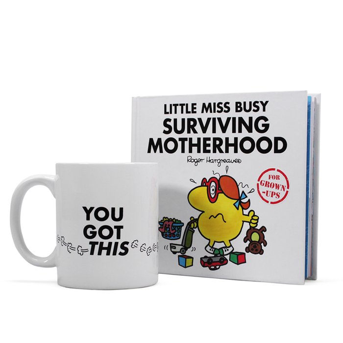 Little Miss Busy Book and Mug Gift Set
