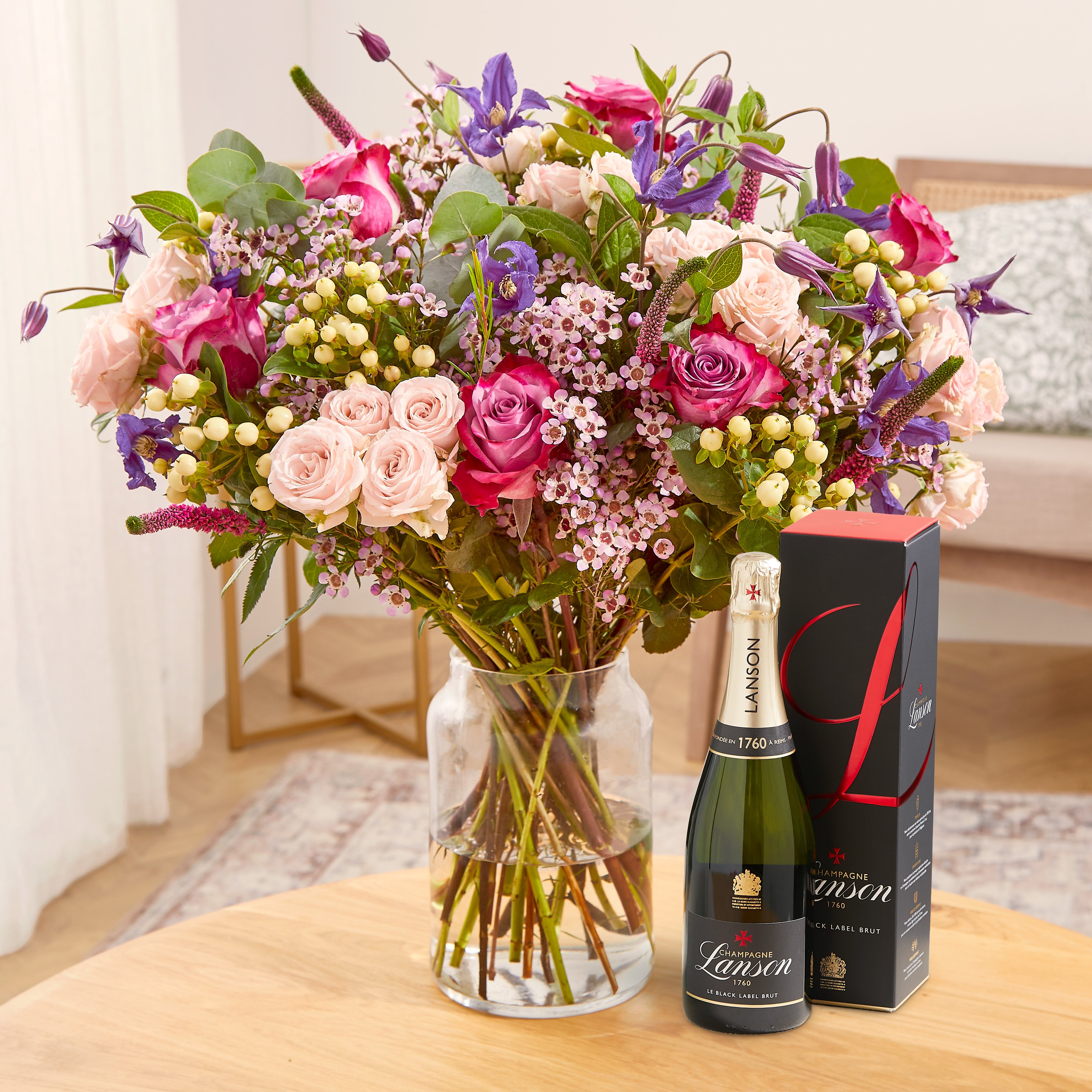 The Unconditional With Lanson Black Flowers