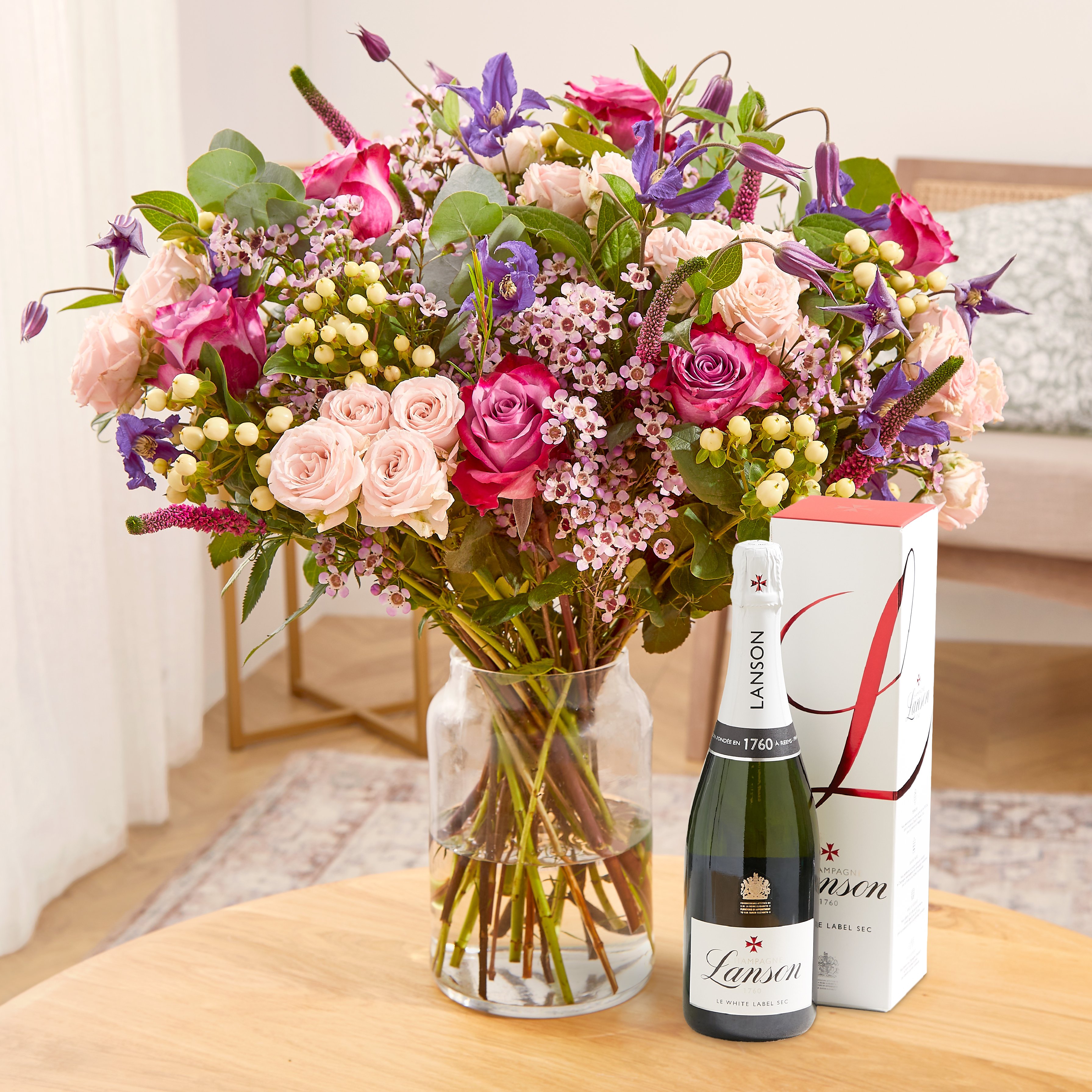 The Unconditional With Lanson White Flowers