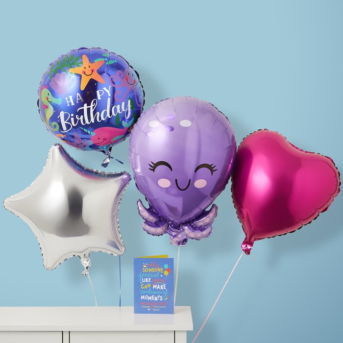 Under the Sea Birthday Balloon Bundle