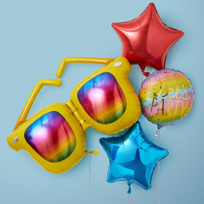 Party Sunglasses Balloon Bundle