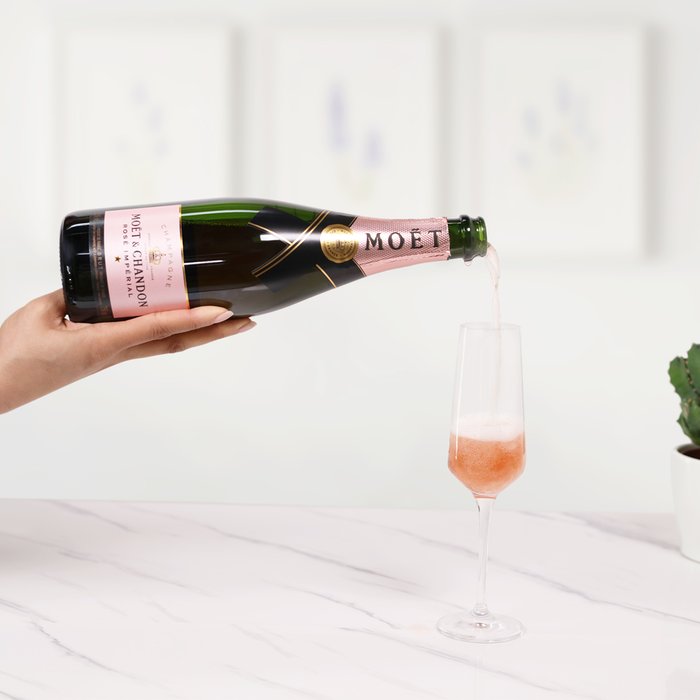 Moët & Chandon Rosé Impérial Champagne 75cl Gift Box
