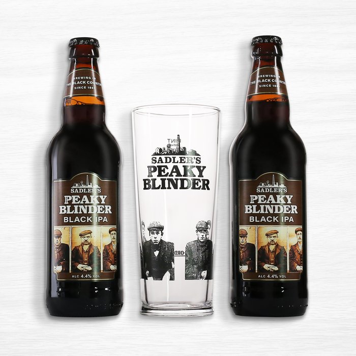 Peaky Blinders Gift Set with Pint Glass