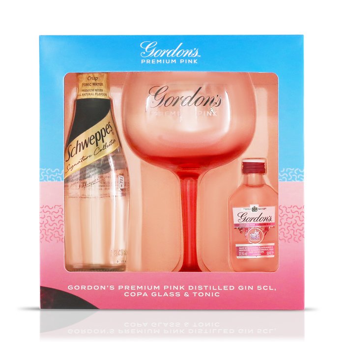 Gordons Pink Gin Gift Set