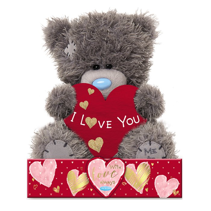 Tatty Teddy I Love You Heart Soft Toy 16cm