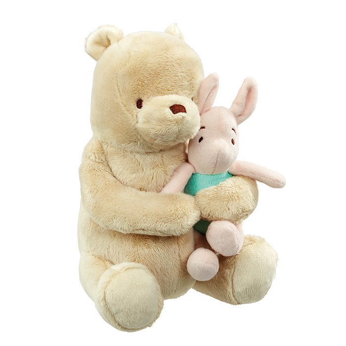 Winnie the Pooh and Piglet Lullaby Soft Toy 22cm