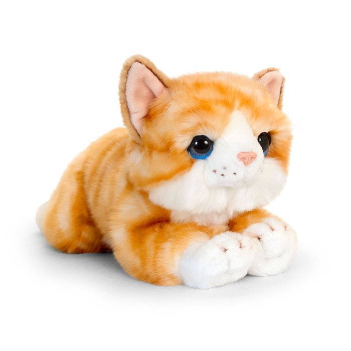Cute Ginger Kitten Soft Toy 32cm