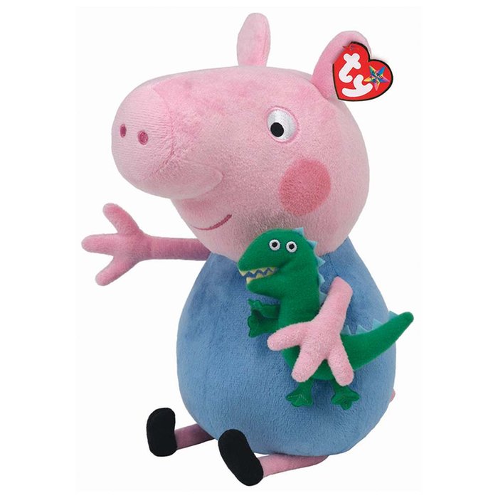 Ty Peppa Pig George Soft Toy 23cm
