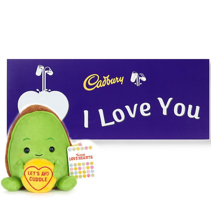 Avocado Toy & Cadbury Chocolate Gift Set
