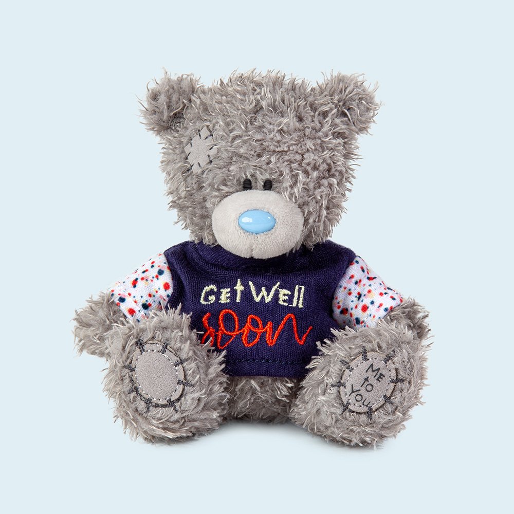 Tatty Teddy Get Well Soon Bear Soft Toy 11Cm