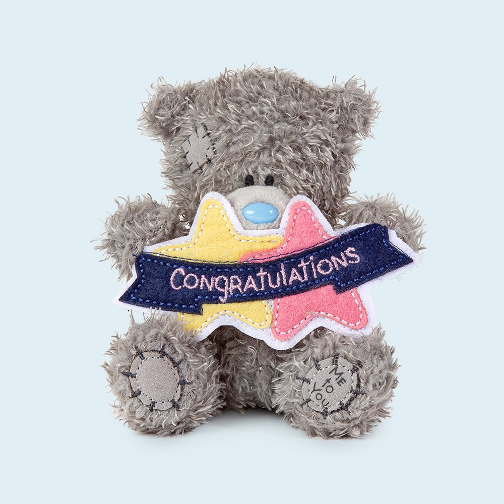 Tatty Teddy Congratulations Bear Soft Toy