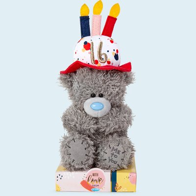 Tatty Teddy 15cm 16th Birthday Bear Soft Toy