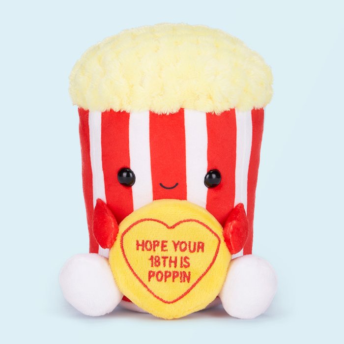 Swizzels Love Hearts Poppin' 18th Birthday Soft Toy | Moonpig