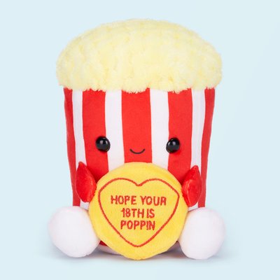Swizzels Love Hearts Poppin' 18th Birthday Soft Toy