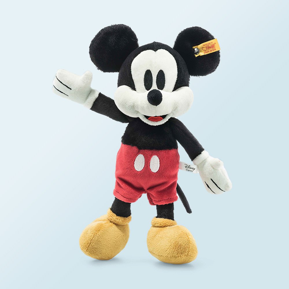 Friends Steiff Disney's Retro Mickey Mouse Soft Toy