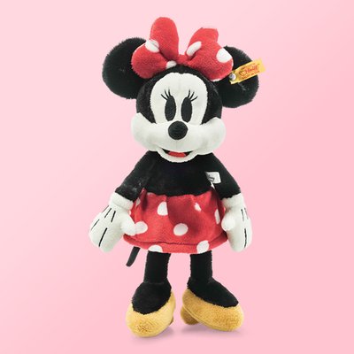 Steiff Disney's Retro Minnie Mouse Soft Toy