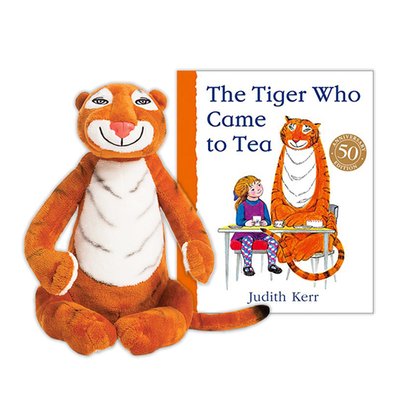 The Tiger Who Came to Tea Story Book & Soft Toy Gift Set