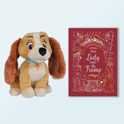 Disney's Lady & The Tramp Book and Plush Gift Set
