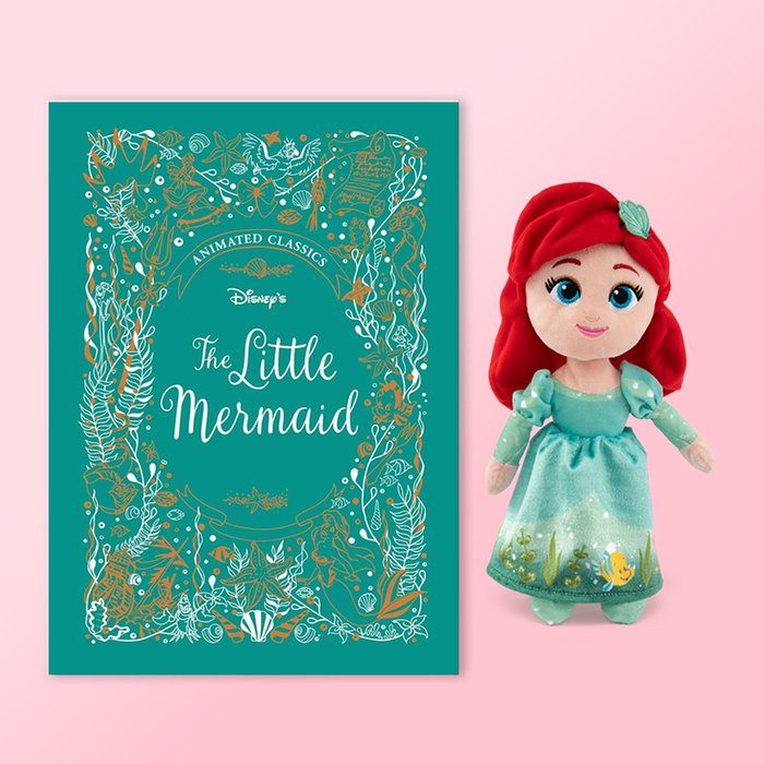 Disney's Little Mermaid Book and Plush Gift Set