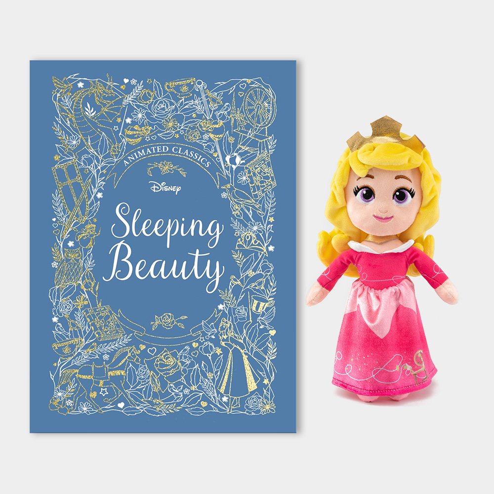 Disney's Sleeping Beauty Book And Plush Gift Set Soft Toy