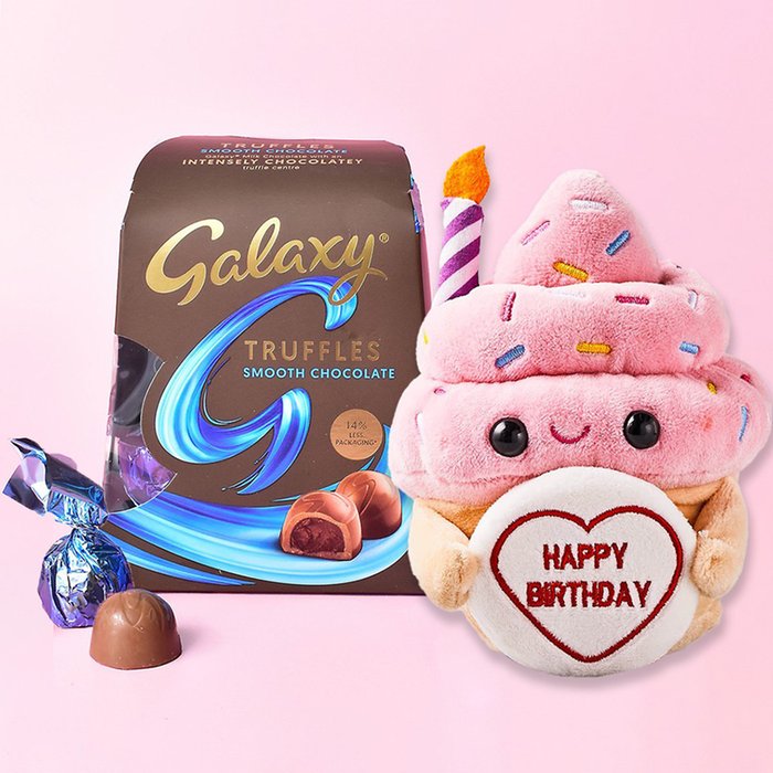Galaxy Truffles & Birthday Soft Toy