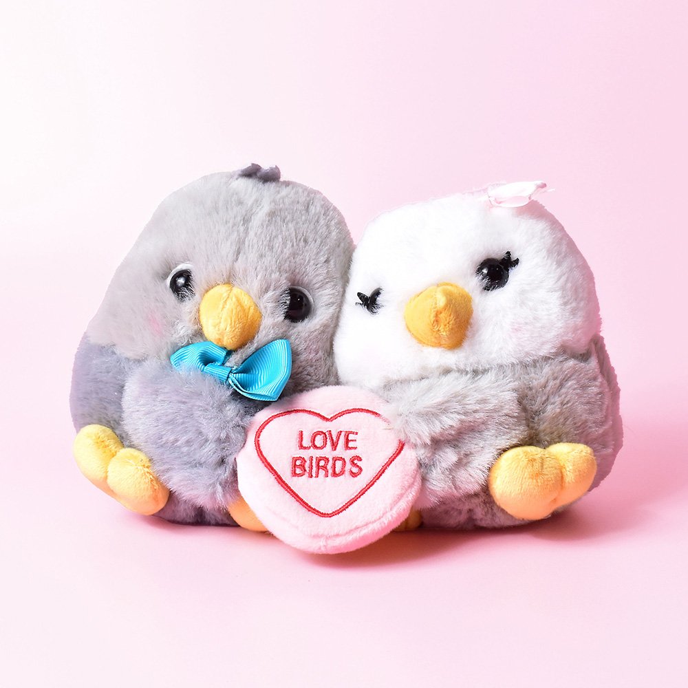 Swizzels Love Hearts Love Birds Soft Toy