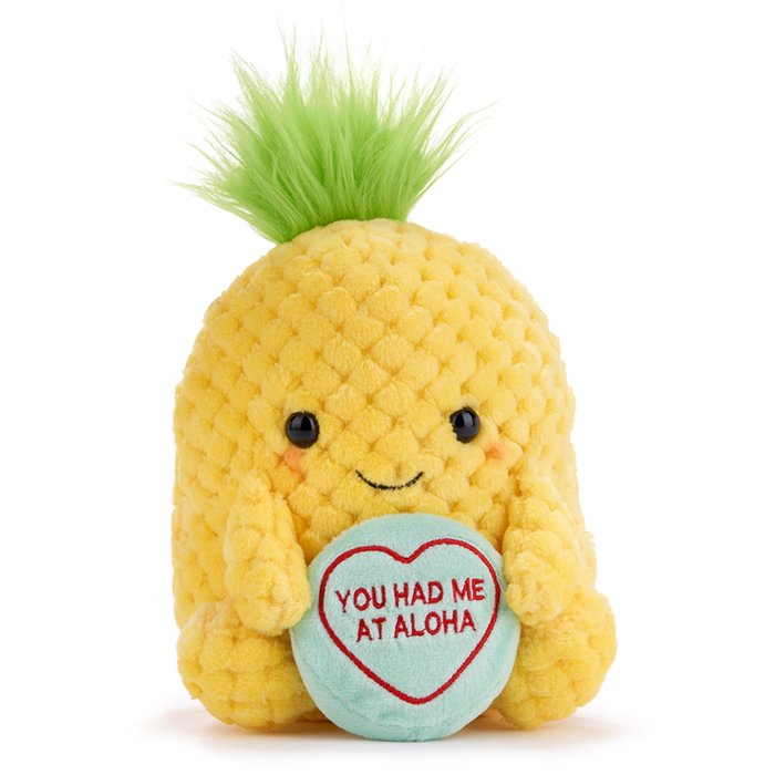 Swizzels Love Hearts Aloha Pineapple Soft Toy