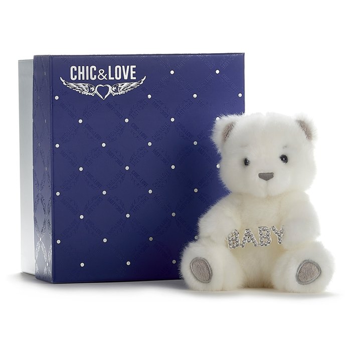 Bailey Bear Embellished with Swarovski Crystals in Gift Box