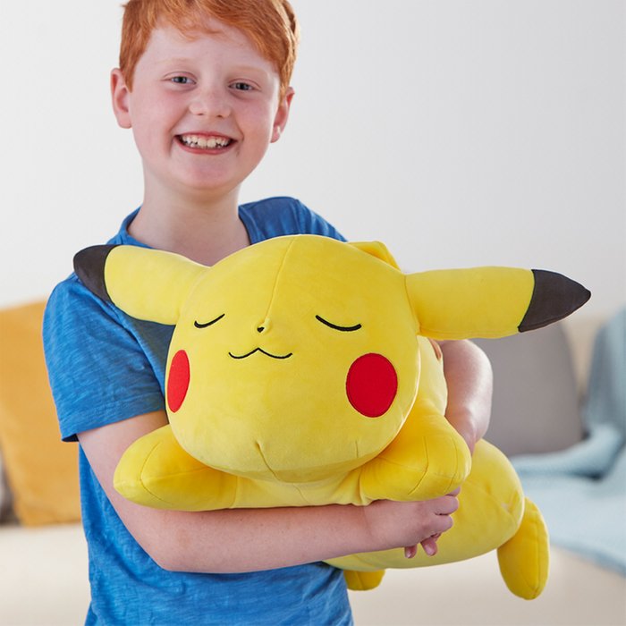 Large Pokémon Sleeping Pikachu Plush 48cm