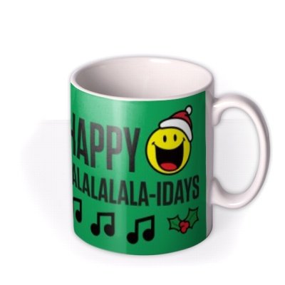 Smiley World Happy Falalalaladays Christmas Mug