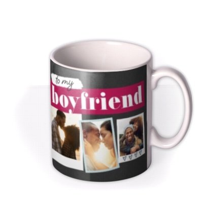 To My Beautiful Boyfriend Photo upload Mug