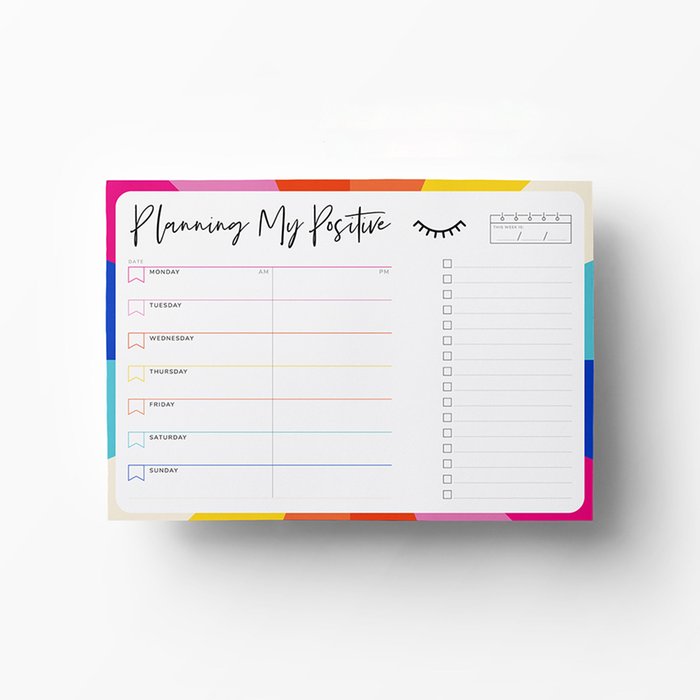 The Positive Weekly Planner