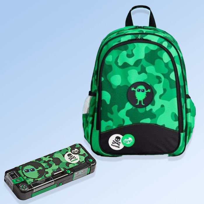 Mallow Hearts Backpack & Pencil Case Moonpig