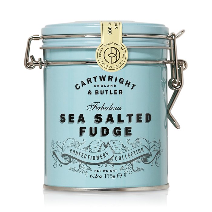 Cartwright & Butler Salted Caramel Fudge Tin (175g)