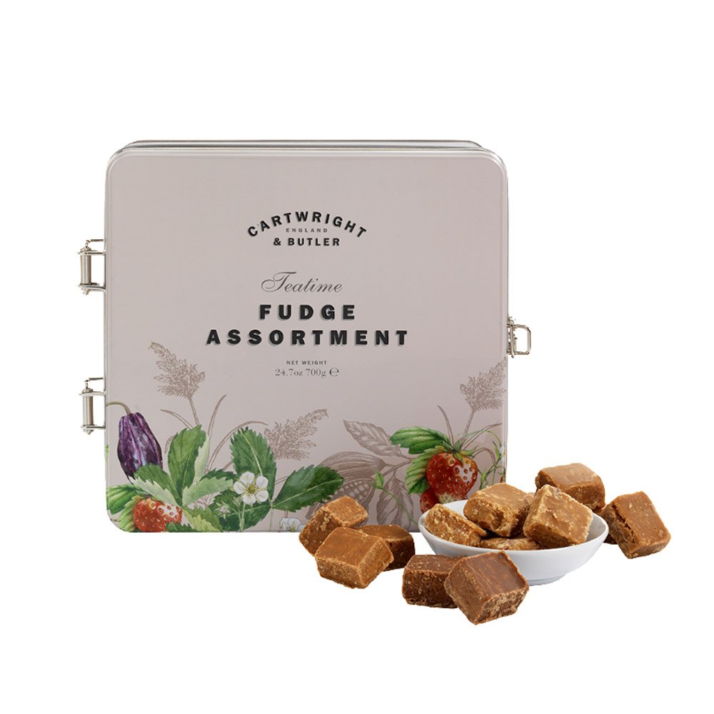 Cartwright & Butler Assorted Fudge Tin (700G) Sweets