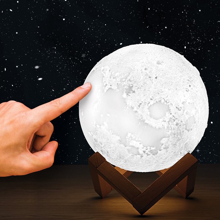 Colour Changing Moon Lamp