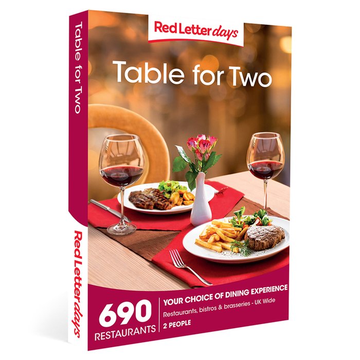 Table for Two Gift Experience