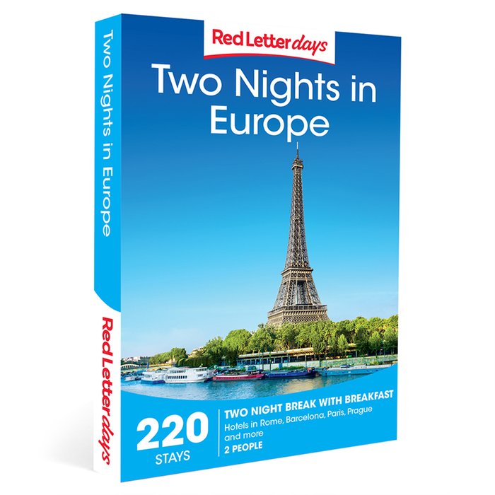 Red Letter Days Two Nights in Europe Gift Experience